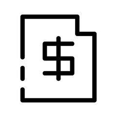 Obraz premium documents icon or logo isolated sign symbol vector illustration - high-quality black style vector icons 
