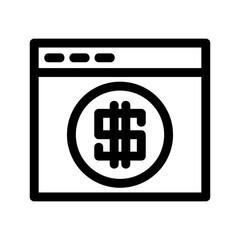 Obraz premium earnings icon or logo isolated sign symbol vector illustration - high quality black style vector icons 