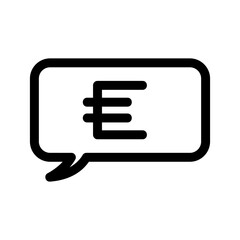 euro icon or logo isolated sign symbol vector illustration - high quality black style vector icons
