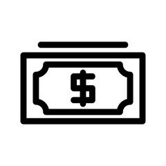 Obraz premium money icon or logo isolated sign symbol vector illustration - high-quality black style vector icons 