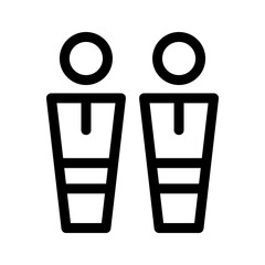 teamwork icon or logo isolated sign symbol vector illustration - high quality black style vector icons
