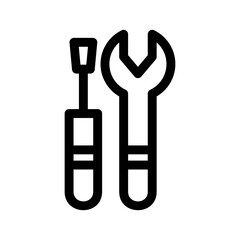 tools icon or logo isolated sign symbol vector illustration - high quality black style vector icons
