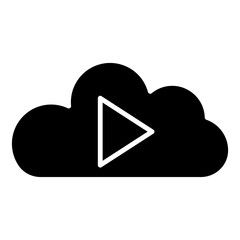 player  cloud computing icon