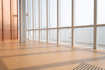 Obraz premium Glass curtain wall in the sun