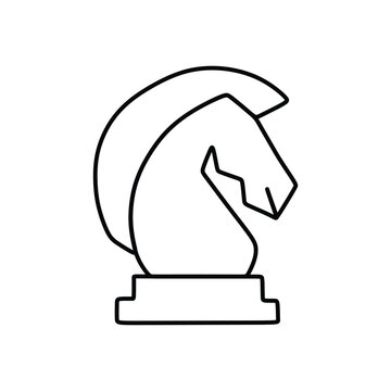 image of a horse in chess