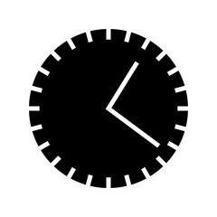 clock icon or logo isolated sign symbol vector illustration - high quality black style vector icons
