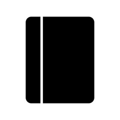 closed book icon or logo isolated sign symbol vector illustration - high quality black style vector icons
