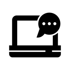 communication icon or logo isolated sign symbol vector illustration - high quality black style vector icons
