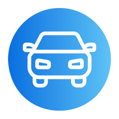 car gradient icon