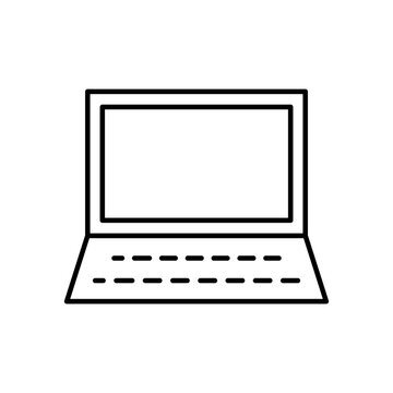 Laptop icon vector design templates