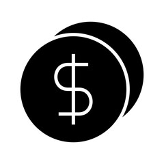 dollar icon or logo isolated sign symbol vector illustration - high quality black style vector icons
