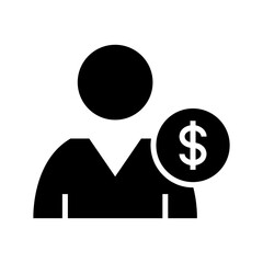 earnings icon or logo isolated sign symbol vector illustration - high quality black style vector icons
