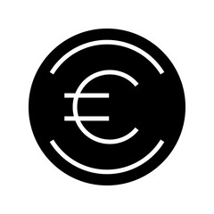 euro icon or logo isolated sign symbol vector illustration - high quality black style vector icons
