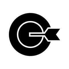 Fototapeta premium goals icon or logo isolated sign symbol vector illustration - high quality black style vector icons 