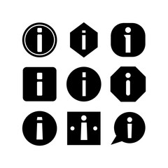 info icon or logo isolated sign symbol vector illustration - high quality black style vector icons
