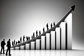 Bullish market uptrend positive