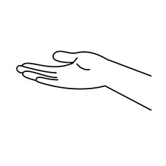 Obraz premium Hand to hold something