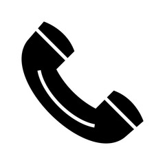 phone call icon or logo isolated sign symbol vector illustration - high quality black style vector icons
