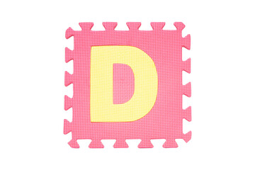 ฺJigsaw English uppercase 