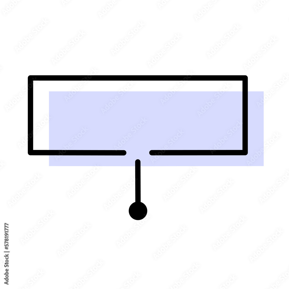 Poster bubble text for design