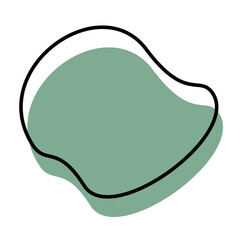 abstract trendy shape