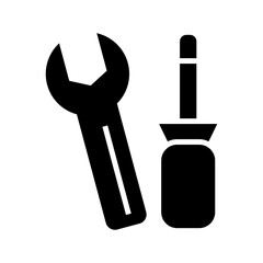tools icon or logo isolated sign symbol vector illustration - high quality black style vector icons
