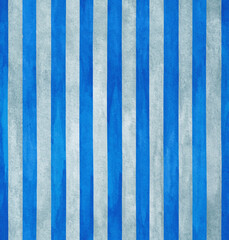 Brushed Striped seamless pattern. Textured Spotted blue and gray stripes. Watercolor painting template for design, textile, wallpaper, wrapping, ceramic tile. - 578197717