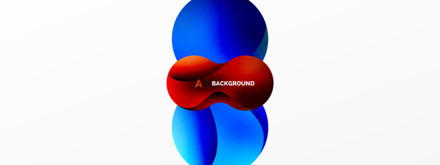 Circle geometric background. Abstract modern backdrop. Vector Illustration For Wallpaper, Banner, Background, Card, Book Illustration, landing page