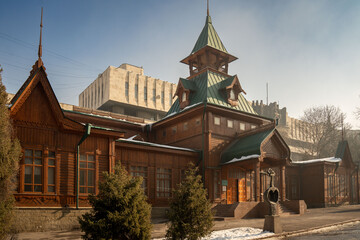 old museum in almaty