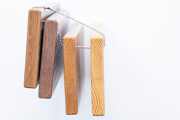 samples of wooden materials