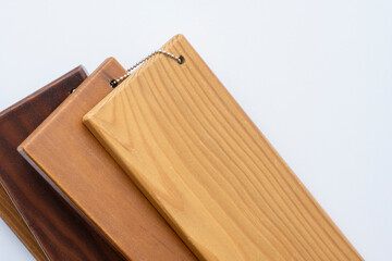 samples of wooden materials