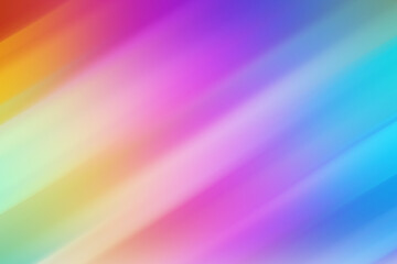 Obraz premium Creative Abstract geometric stripes Background defocused Vivid blurred colorful wallpaper premium Photo
