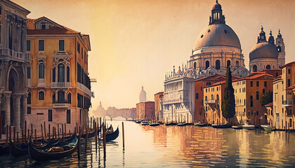 Naklejka premium venice