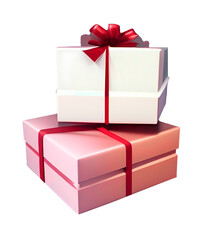 gift box with ribbon give presents happy day