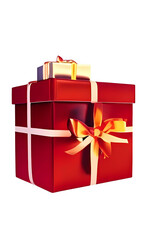 gift box with ribbon give presents happy day