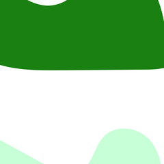 Green Abstract Shapes Decor Background 