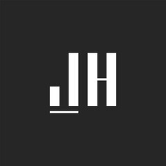 modern creative JH logo designs