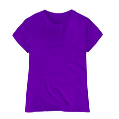 purple t shirt