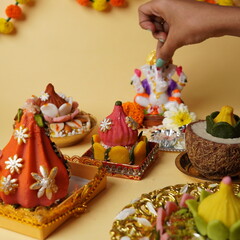 Obraz na płótnie Canvas Indian Festival Ganesh Chaturthi Sweet - Modak 