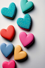 Obraz premium Vibrant Heart Illustration for Valentine's Day