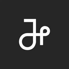 modern creative JH logo designs