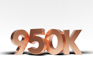 thank you 800k subscribers 3D transparent PNG