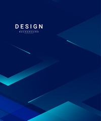 Abstract colorful dynamic elegant geometric design background