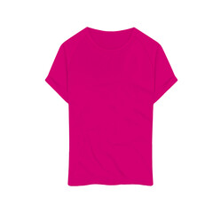 pink t shirt