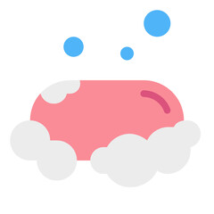 soap flat icon style