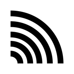 broadcast icon or logo isolated sign symbol vector illustration - high quality black style vector icons
