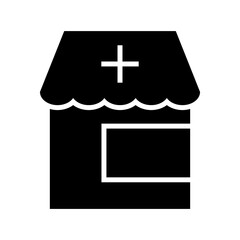 Fototapeta premium drug store icon or logo isolated sign symbol vector illustration - high quality black style vector icons 