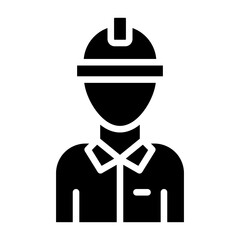 Vector Design Worker Icon Style