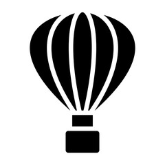 Vector Design Air Balloon Icon Style