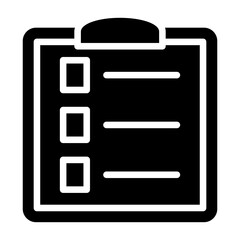 Vector Design Checklist Icon Style